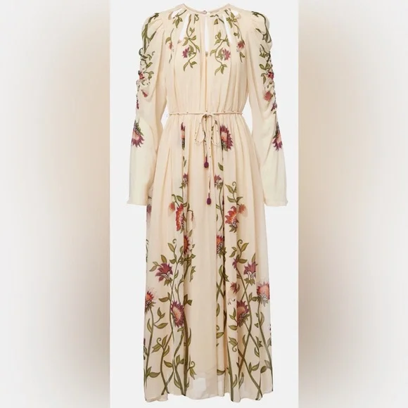 FARM Rio Romantic Nature Long Sleeve Maxi Dress - Picture 6 of 12
